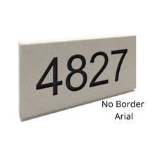 Load image into Gallery viewer, ADDRESSSTONES.COM Thin Brick Limestone Address Stones