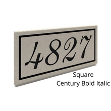 Load image into Gallery viewer, ADDRESSSTONES.COM Thin Stone Limestone Address Stone