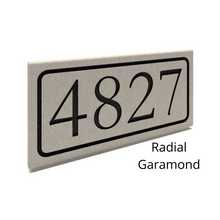 Load image into Gallery viewer, ADDRESSSTONES.COM Thin Stone Limestone Address Stone