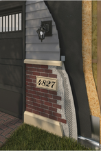 Load image into Gallery viewer, ADDRESSSTONES.COM Thin Brick Limestone Address Stones