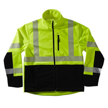 Load image into Gallery viewer, Xtreme Visibility Xtreme-Flex Soft Shell No Hood Jacket - Yellow
