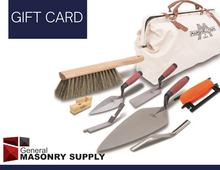 Load image into Gallery viewer, General Masonry Supply Gift Card
