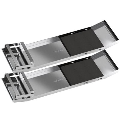 Bon Tools KNEE BOARDS - STAINLESS STEEL CURVED END WITH RUBBER PADS (PAIR)