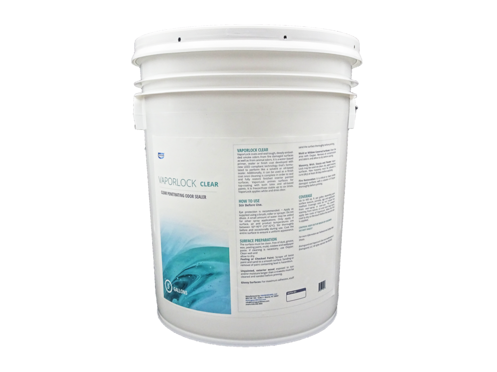 EnviroGuard VaporLock Clear 5 Gallon Pail