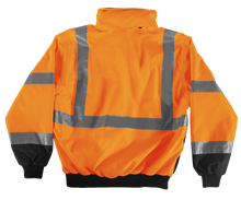 Load image into Gallery viewer, Xtreme Visibility XTREME BETTER BOMBER JACKET - ORANGE &amp; BLACK
