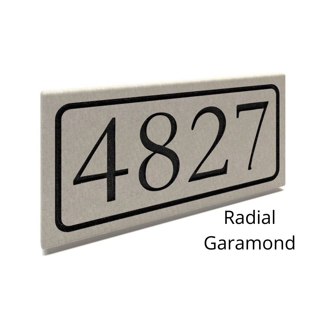 ADDRESSSTONES.COM Stucco Limestone Address Stones – General