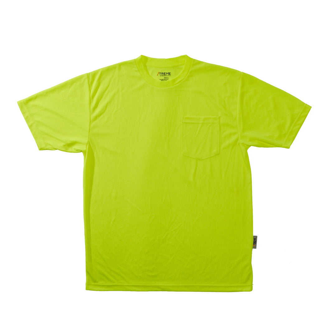 Xtreme Visibility XTREME HI-VIZ BIRDSEYE MESH SHORT SLEEVE T-SHIRT