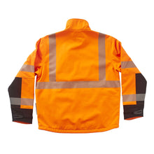 Load image into Gallery viewer, Xtreme Visibility Xtreme-Flex Soft Shell No Hood Jacket (Orange &amp; Yellow)
