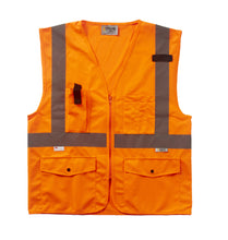 Load image into Gallery viewer, Xtreme Visibility Surveyor Style Class 2 Zip Vest
