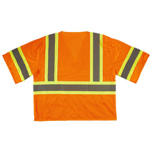 Load image into Gallery viewer, Xtreme Visibility Value DOT Contrast Zip Vest - Orange
