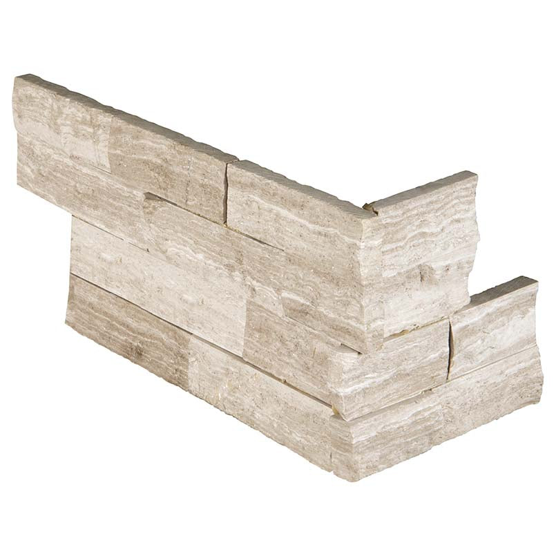 MSI White Oak Corners Marble Splitface